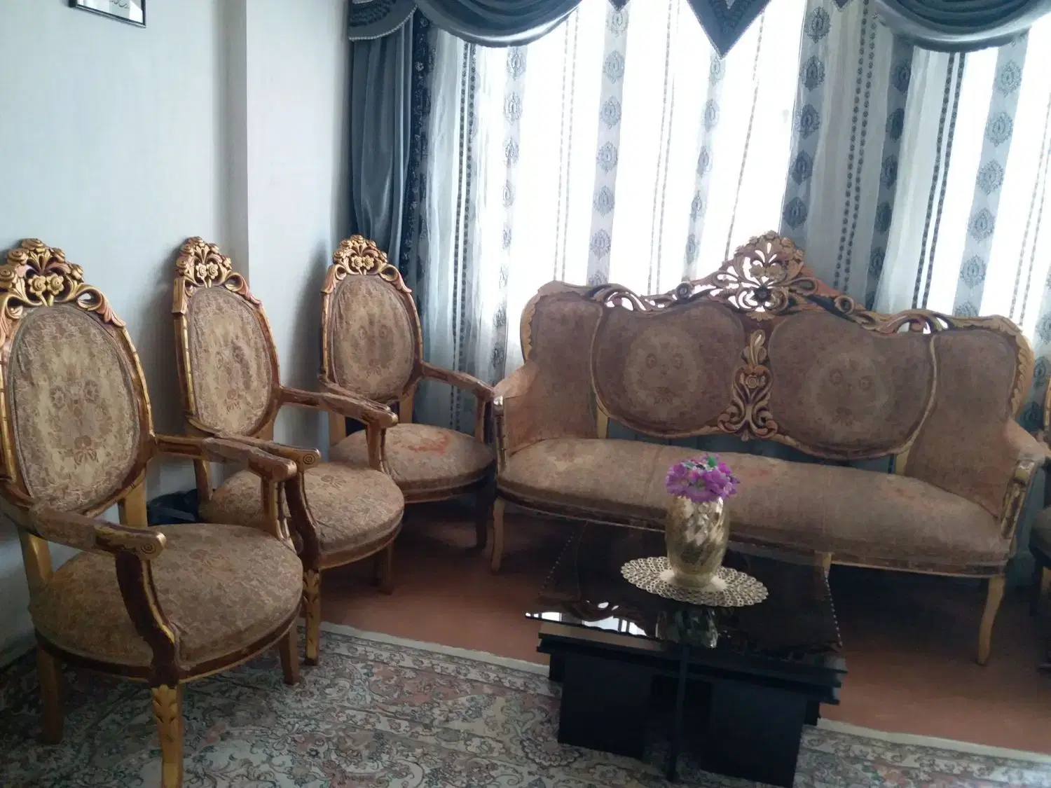 مبل استیل|مبلمان خانگی و میز عسلی|کرمانشاه, |دیوار