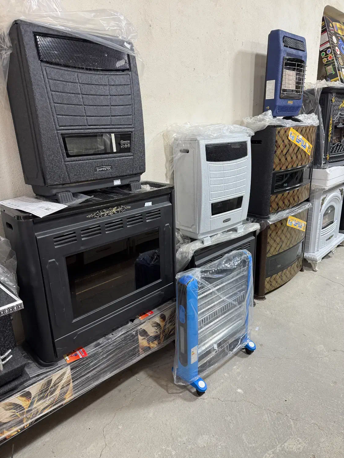 کارخانه بخاری گازی شومینه حسیری بدون‌ دودکش برقی|بخاری، هیتر، شومینه|ارومیه, |دیوار