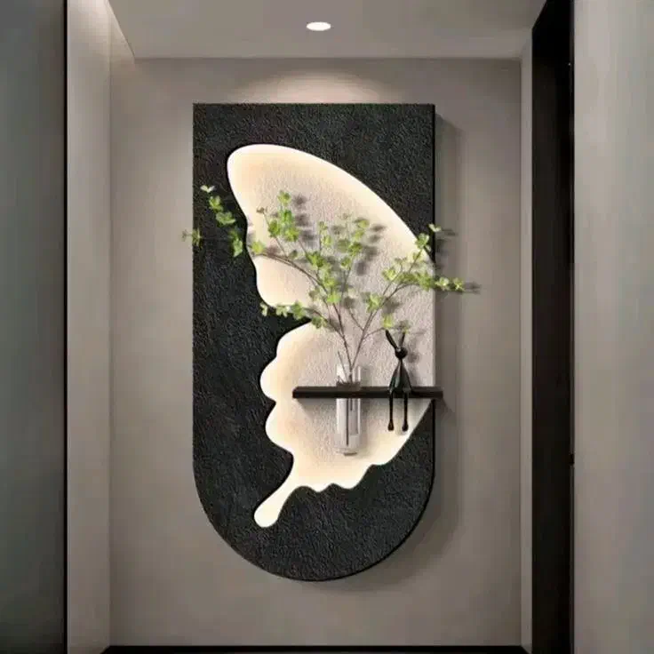 تابلو گلدان دکوراتیو نوری مینیمال|تابلو، نقاشی، عکس|پاکدشت, حصار امیر|دیوار