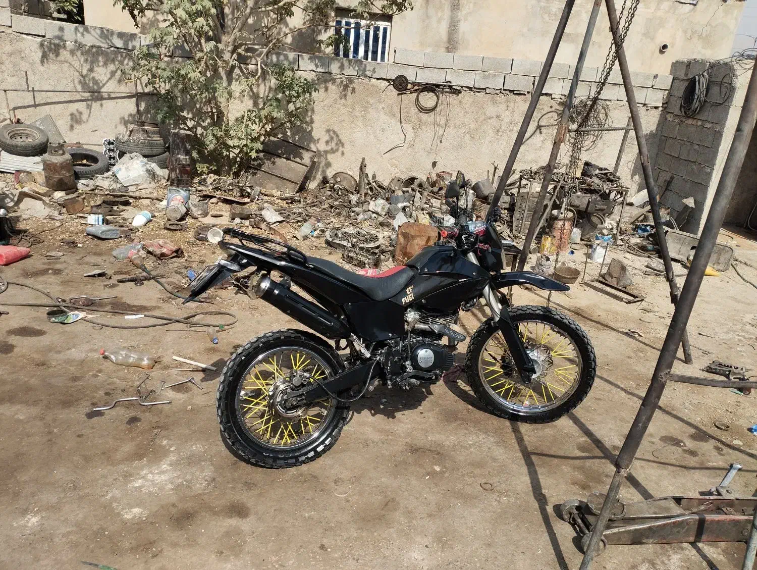 موتور تریل ایردیکو مدل 96|موتورسیکلت|کوهمره, |دیوار