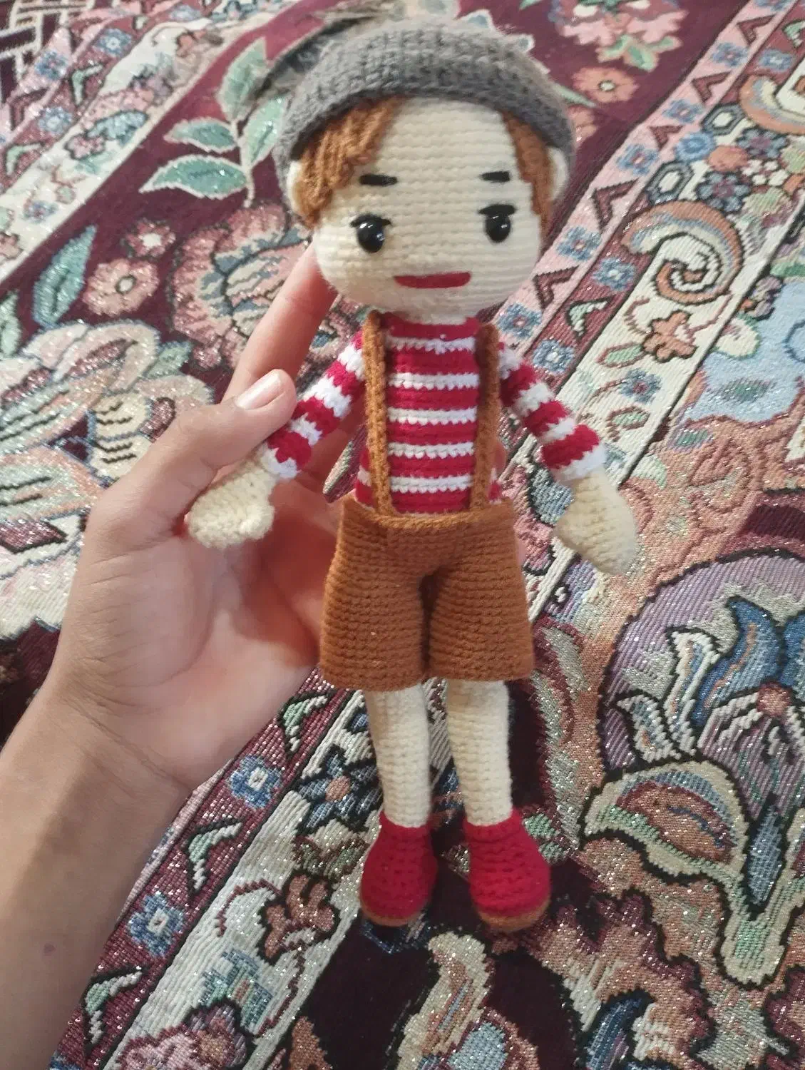 عروسک بافی سوگند|صنایع دستی و سایر لوازم تزئینی|گنبد کاووس, |دیوار