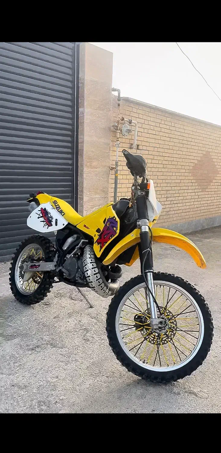 موتور سیکلت کراس ۲۵۰rmxسالم کروم|موتورسیکلت|شبستر, |دیوار