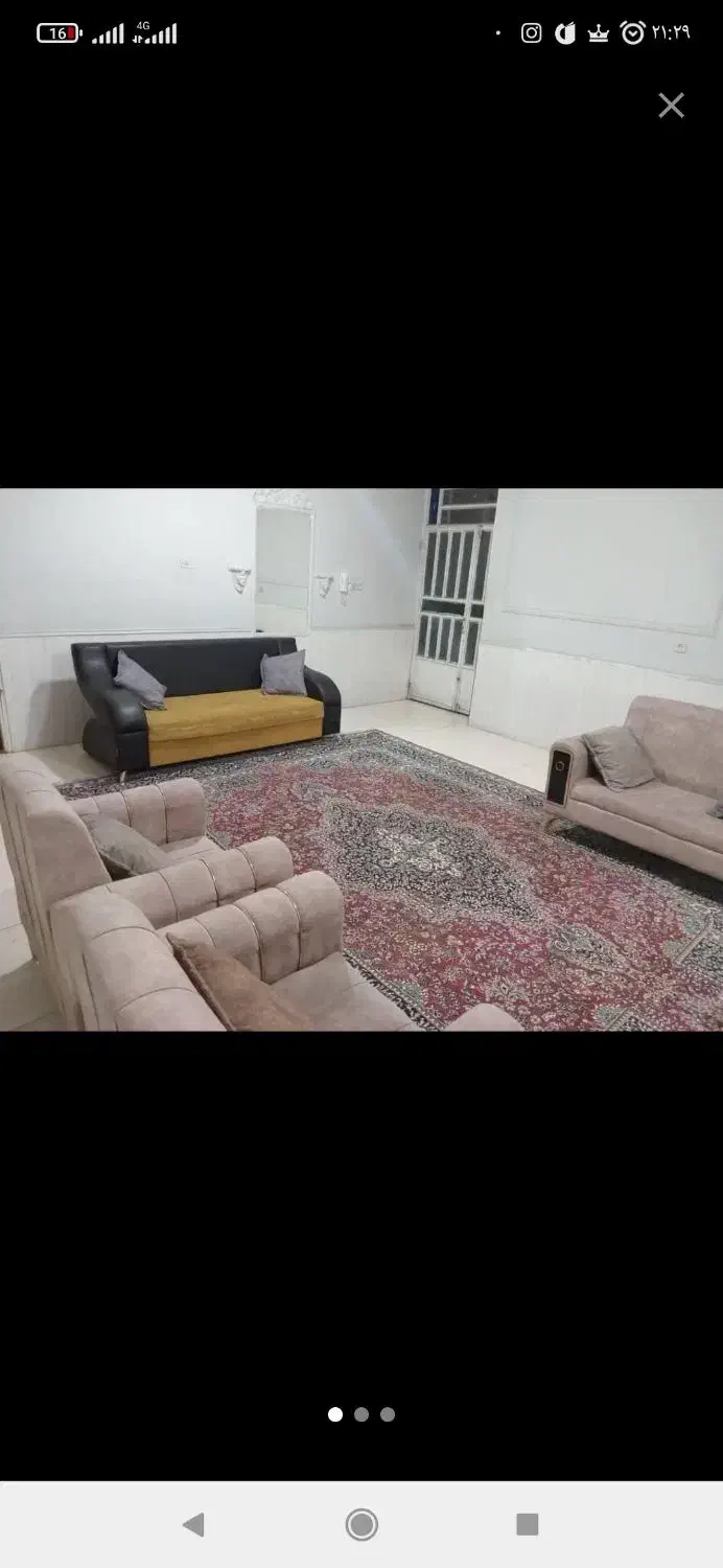 اجاره منزل مبله . خانه مسافر .مرکز شهر تمیز و مرتب|اجارهٔ کوتاه‌مدت ویلا و باغ|شیراز, دلجو|دیوار