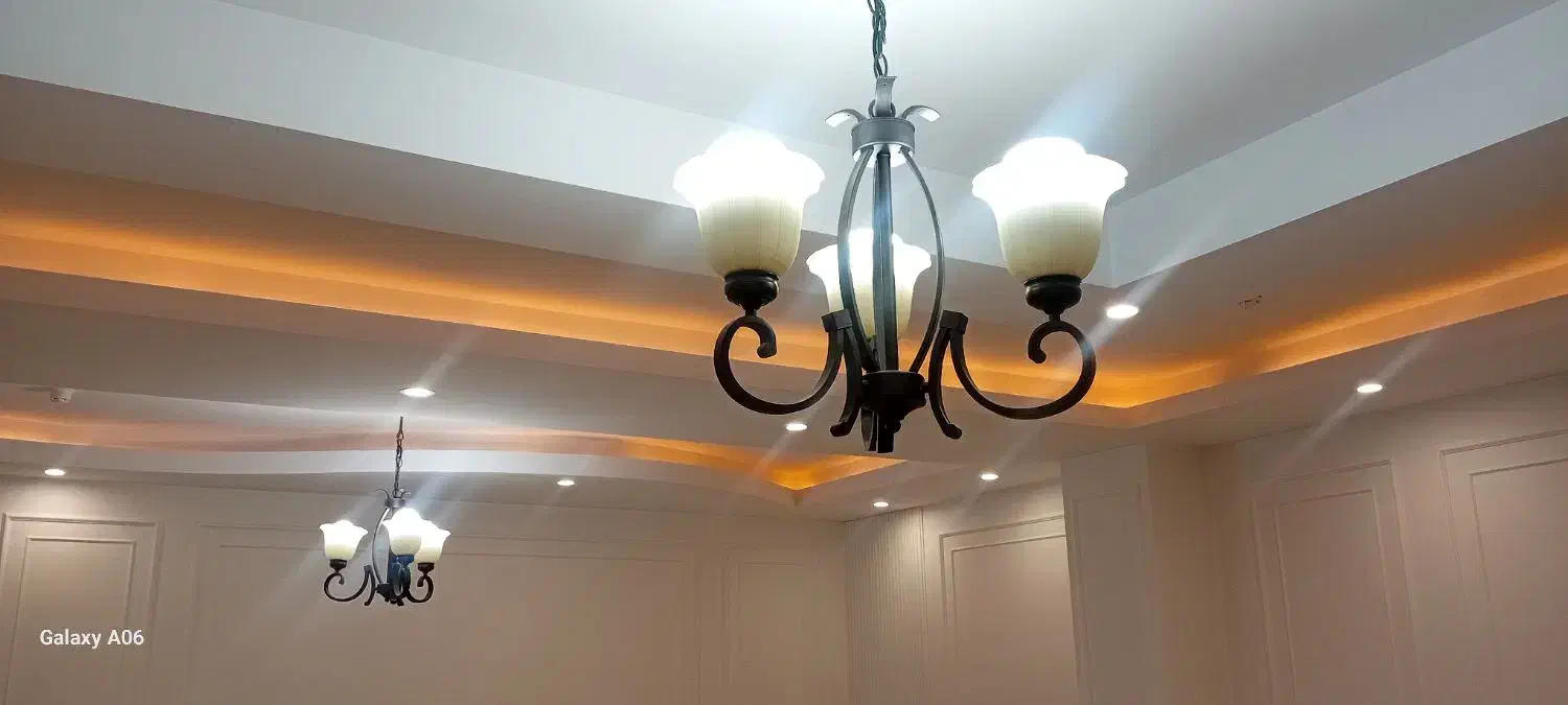 لوستر سه شاخه وارداتی سالم سالم|لوستر و چراغ آویز|فردیس, شهرک وحدت|دیوار