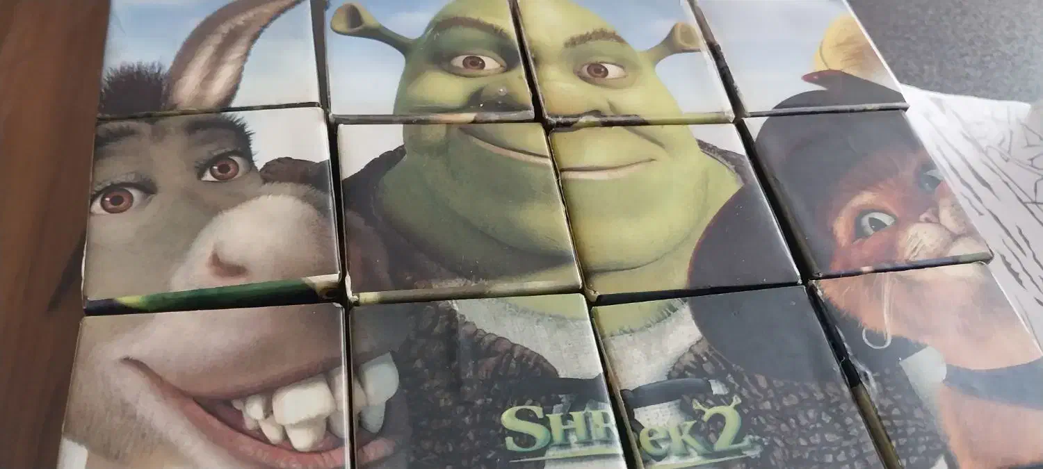 پازل ۴ بعدی شرک|اسباب‌‌بازی|اراک, |دیوار