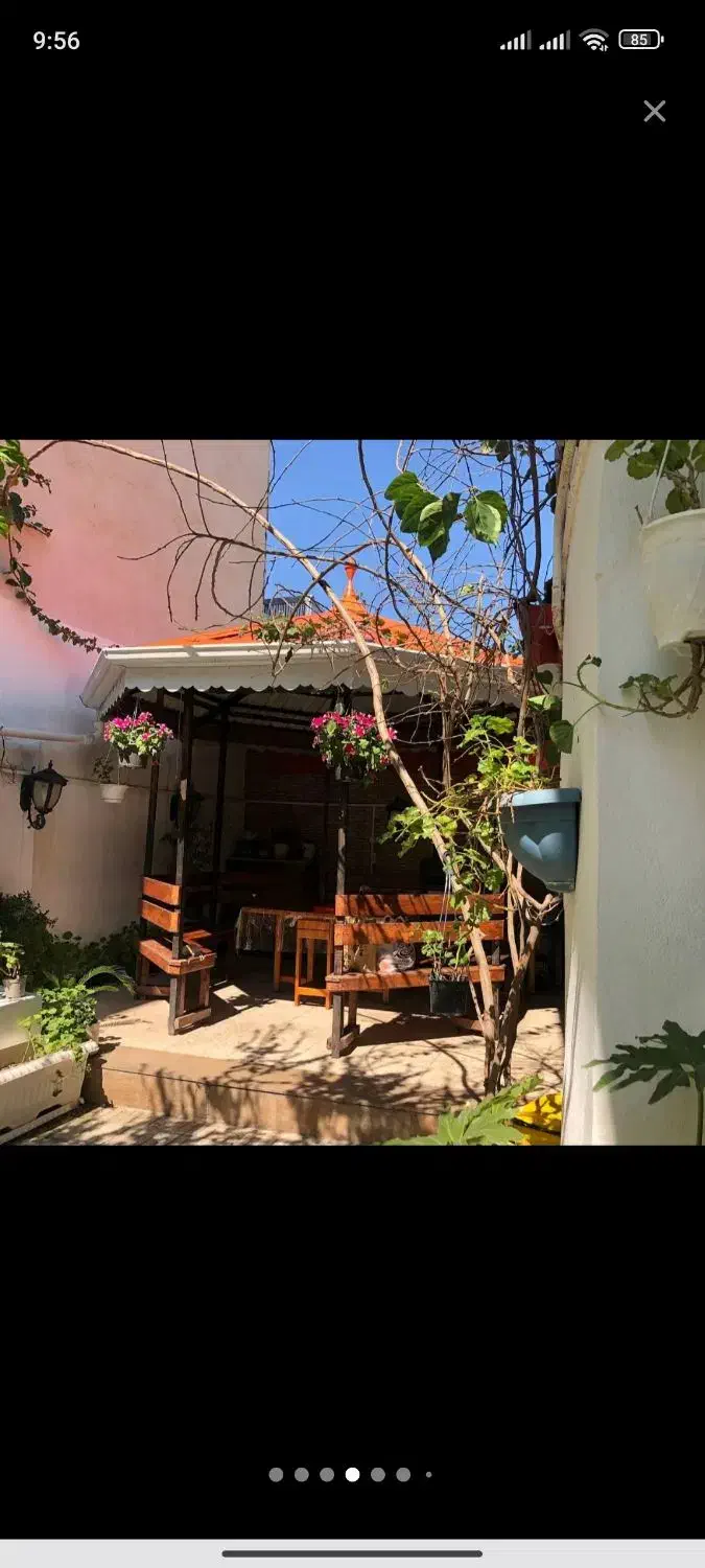 خانه باغ تاریخی ساغریسازان‌ رشت|اجارهٔ کوتاه‌مدت ویلا و باغ|رشت, ساغری سازان|دیوار