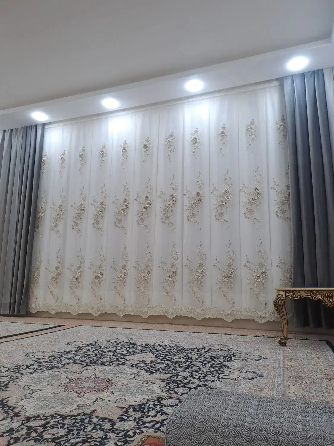 پرده و یالان|پرده، رانر، رومیزی|ملکشاهی, |دیوار