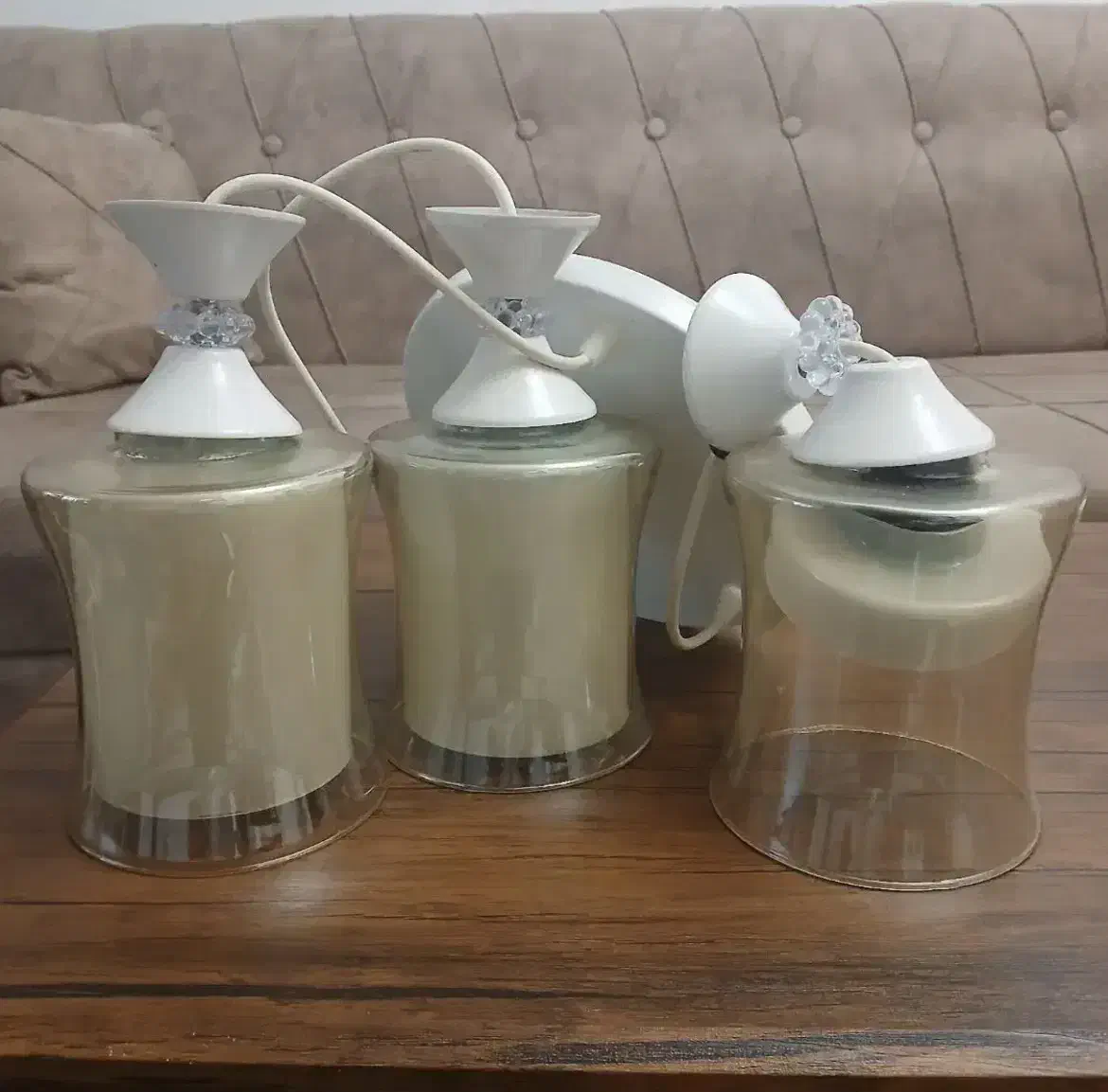 لوستر سه شاخه اشپزخانه|لوستر و چراغ آویز|تبریز, |دیوار