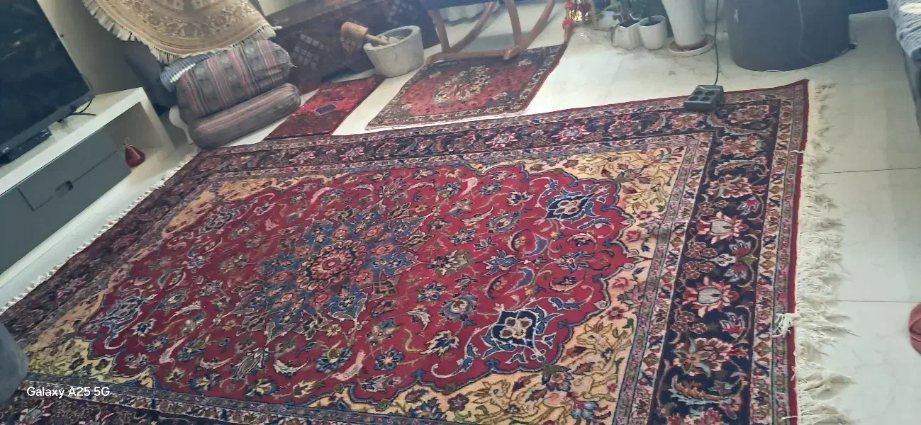 قالی نجف ابادی|فرش|اصفهان, فروردین|دیوار