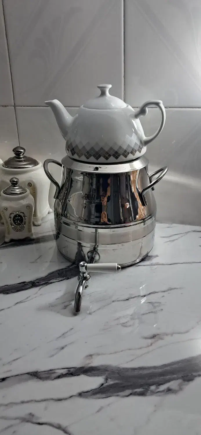 کتری و قوری|قوری، کتری، قهوهساز دستی|سمنان, |دیوار