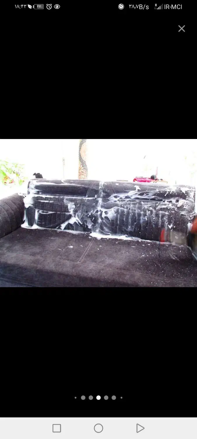 قالیشویی ومبل شویی پاکان تک|خدمات نظافت|لشت نشا, |دیوار