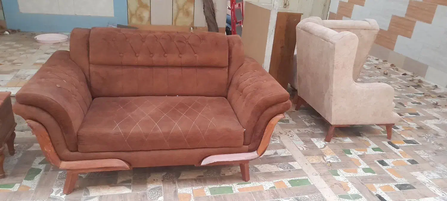 مبل 7 نفره|مبلمان خانگی و میز عسلی|نیشابور, شریعتی|دیوار