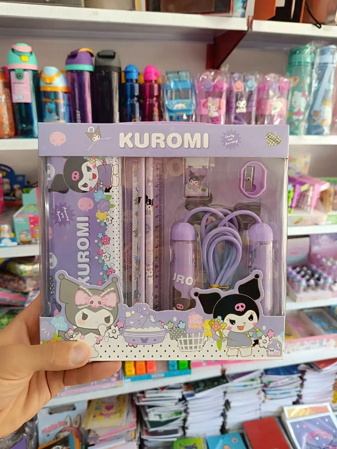 لوازم تحریر/ ست 6 تیکه کرومی و ملودی|لوازم التحریر|قم, نخودی|دیوار