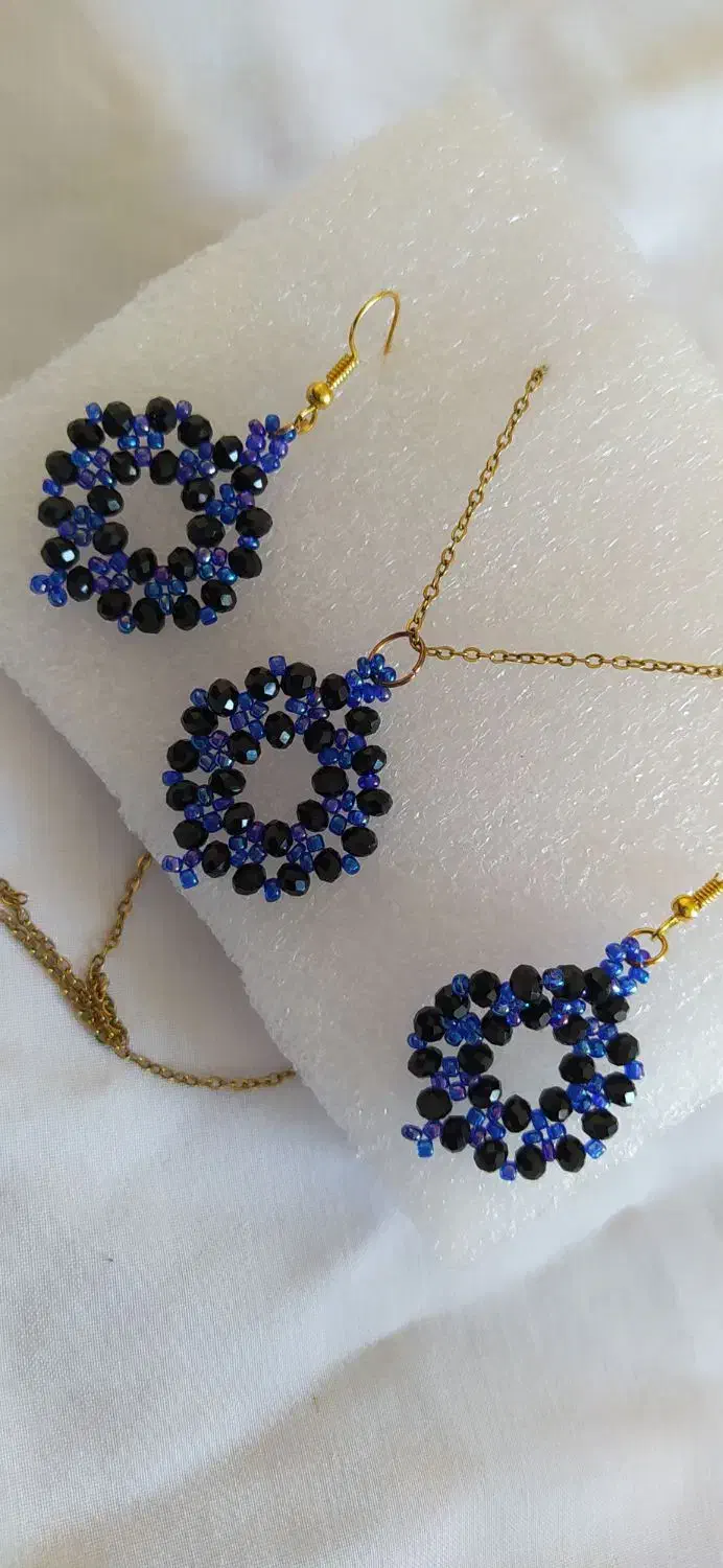 گوشواره و گردنبند رینگی|بدلیجات|جوانرود, |دیوار