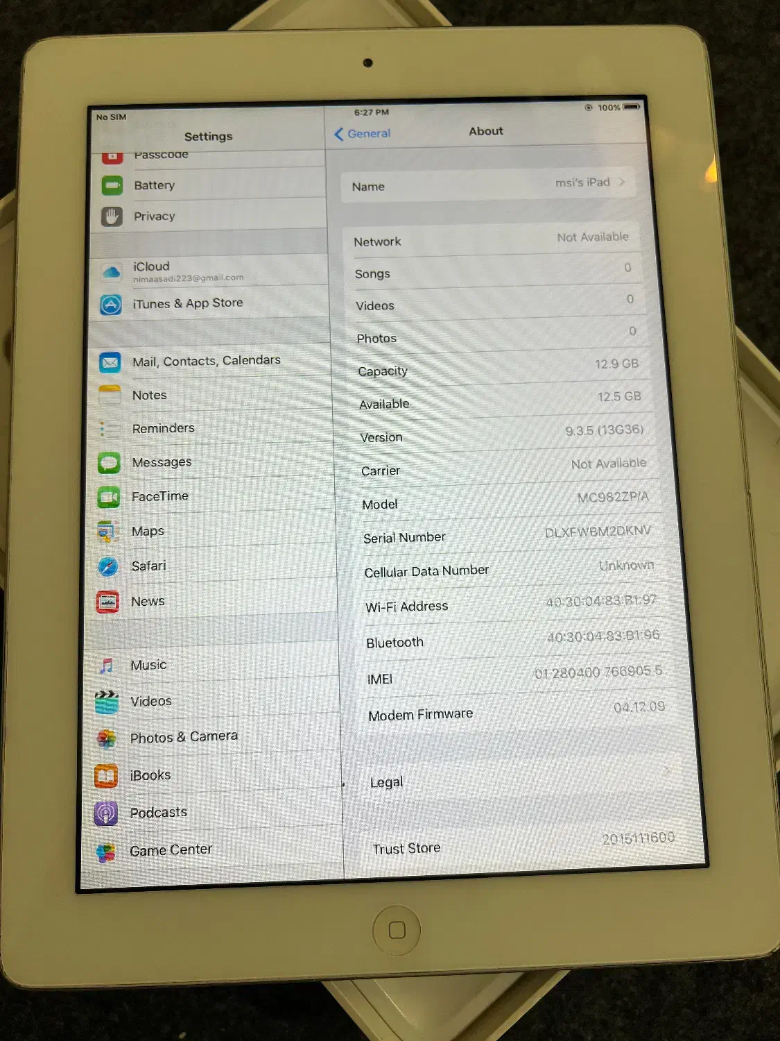 ایپد ۲ / ipad 2|تبلت|تهران, تسلیحات|دیوار