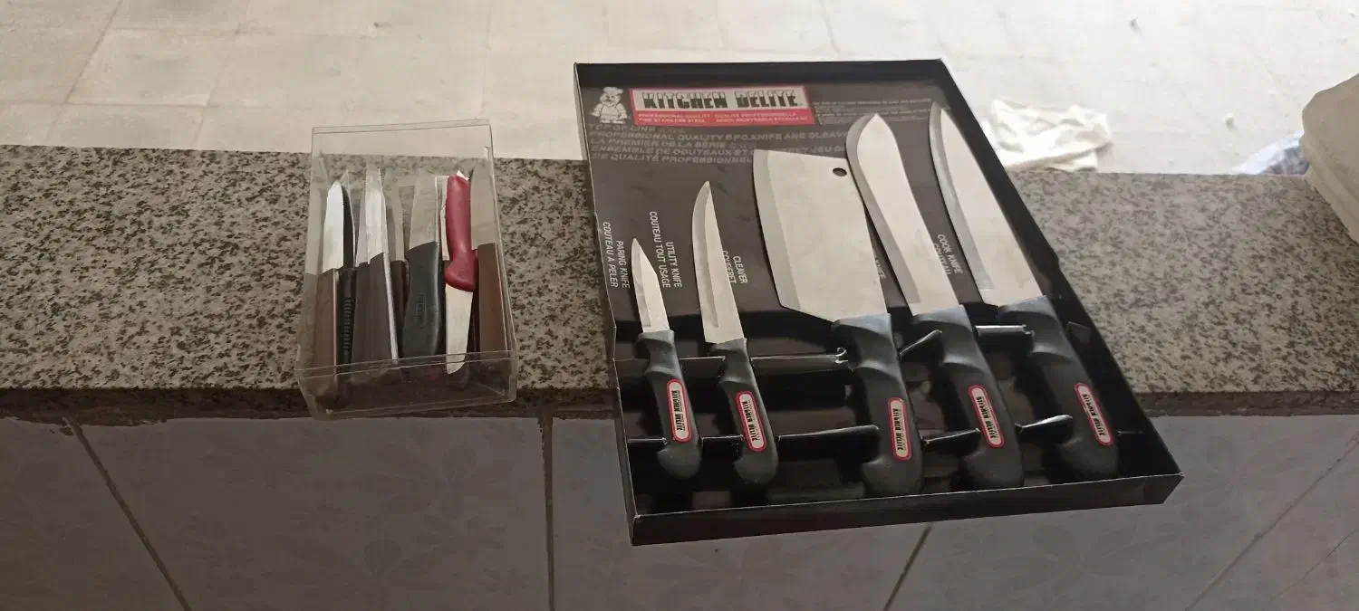 چاقو آشپز خانه نو|ظروف پخت‌وپز|سبزوار, شرق کال جنوبی (شمس آبادی)|دیوار