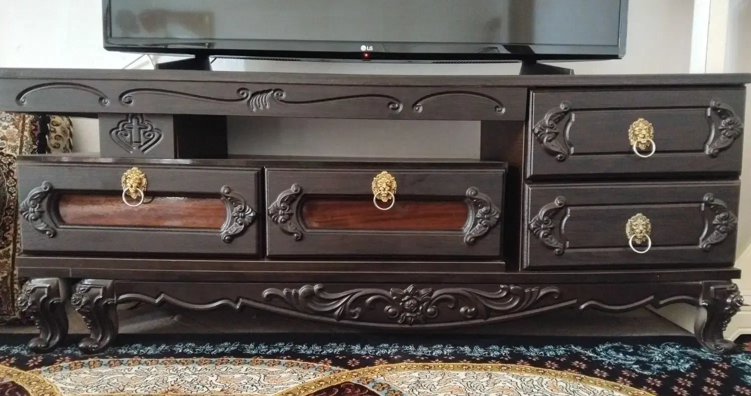 میزتلوزیون .وساعت|میز تلویزیون|قروه, |دیوار