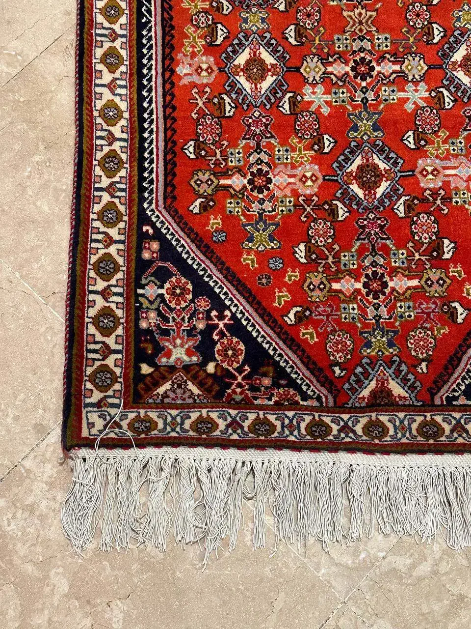 قالیچه آنتیک ریزبافت فوق خاص سفارشی بافت قشقایی|فرش|تهران, اکباتان|دیوار