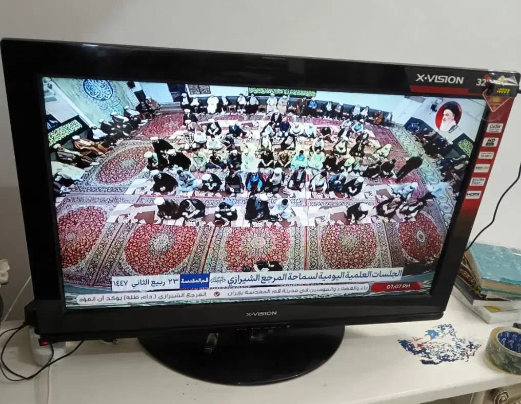 تلوزیون ایکس ویژن ال سی دی ۳۲  ۷۵۰۰|تلویزیون و پروژکتور|قم, پردیسان|دیوار