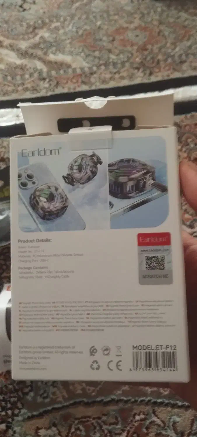 فن گیمینگ مدل Earldom|لوازم جانبی موبایل و تبلت|سنندج, |دیوار