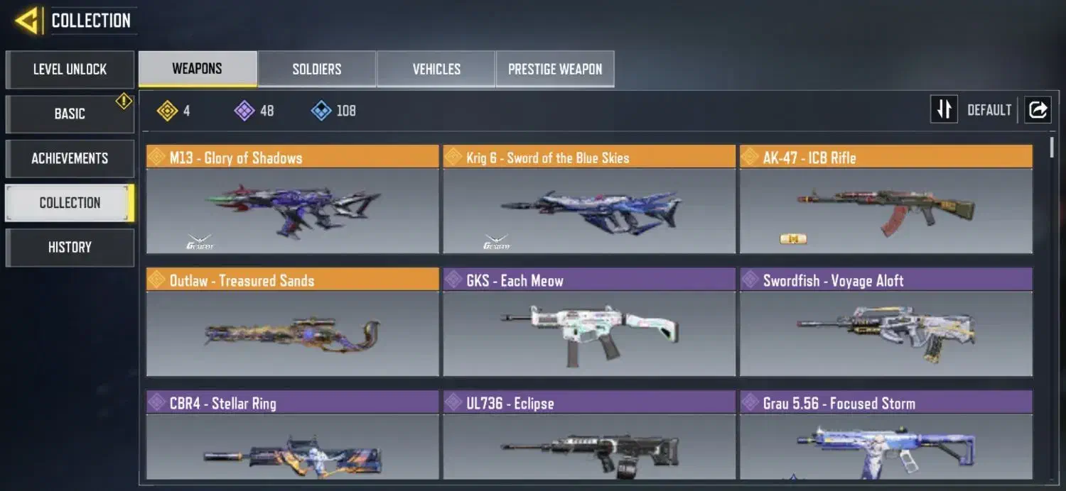 اکانت کالاف دیوتی موبایل سفید|کنسول، بازی ویدئویی و آنلاین|قم, باغ شازده|دیوار