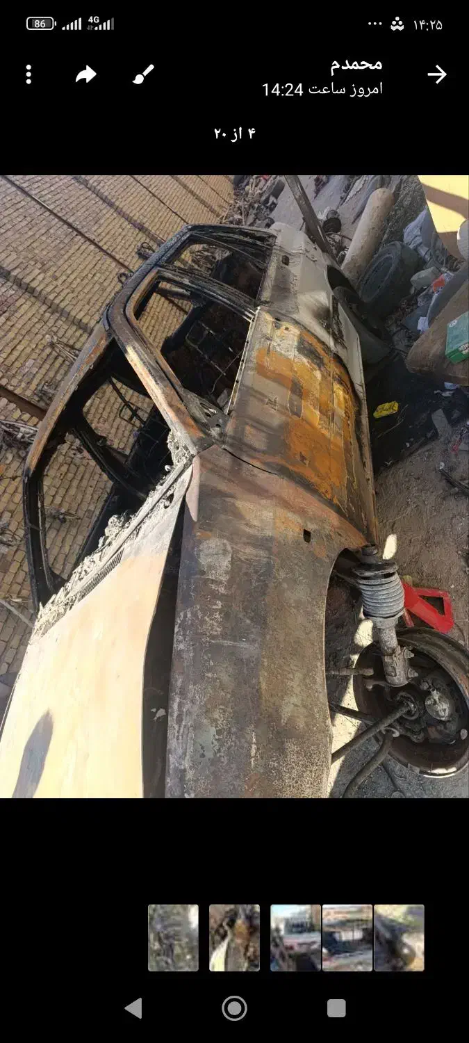 پراید سوخته|خودرو سواری و وانت|سبزوار, اسلام آباد|دیوار