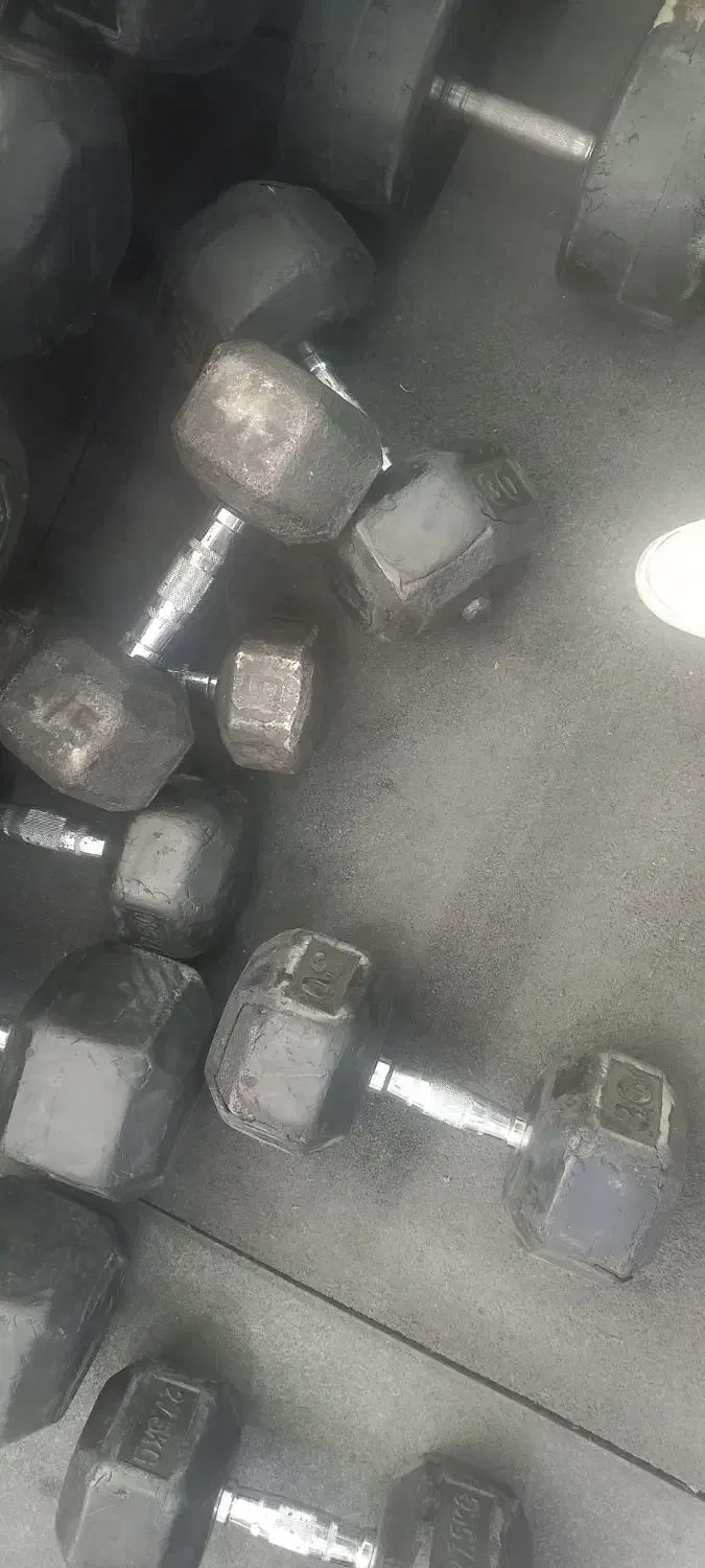 دمبل  باشگاهی شش ضلعی|تجهیزات ورزشی|تربت‌حیدریه, مسجد جامع|دیوار