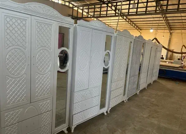 کمد مدل تخمه مرغی 105 دراور پایین لوزی با چک|جاکفشی، کمد، دراور|زنجان, |دیوار