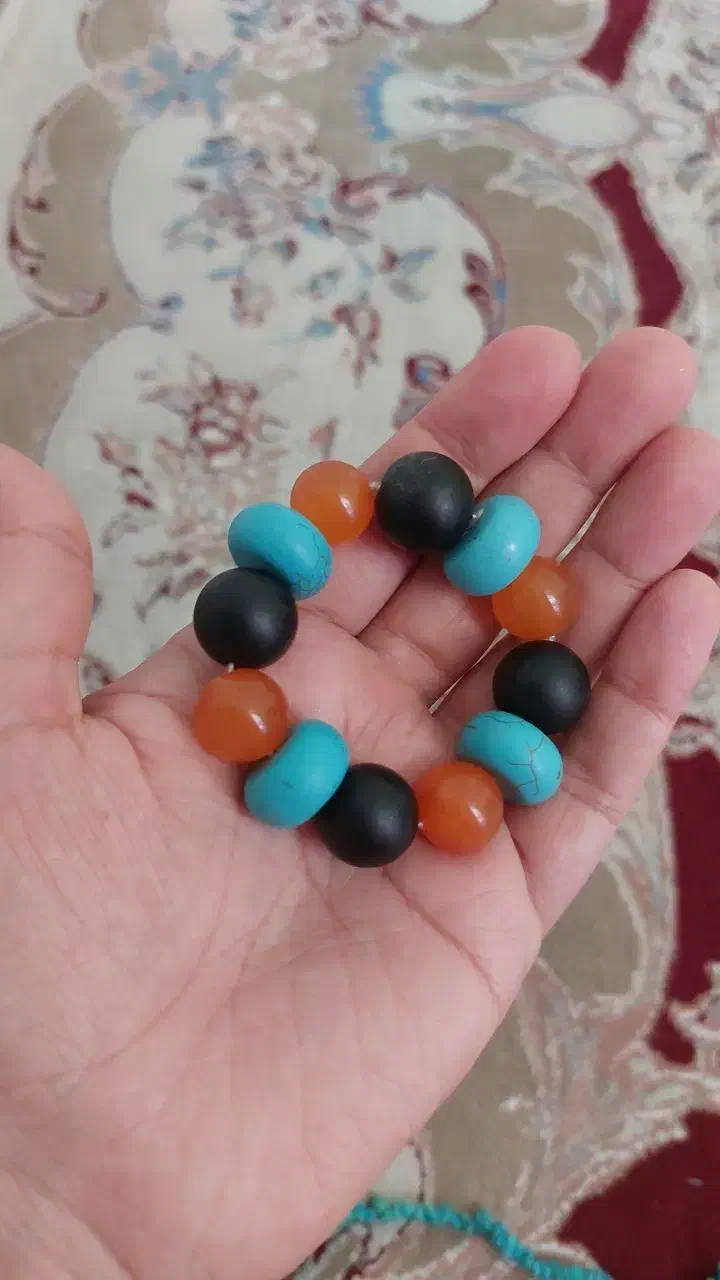 دسابند سنگی و گوشواره سنگی|جواهرات|تهران, تهرانسر شمالی|دیوار