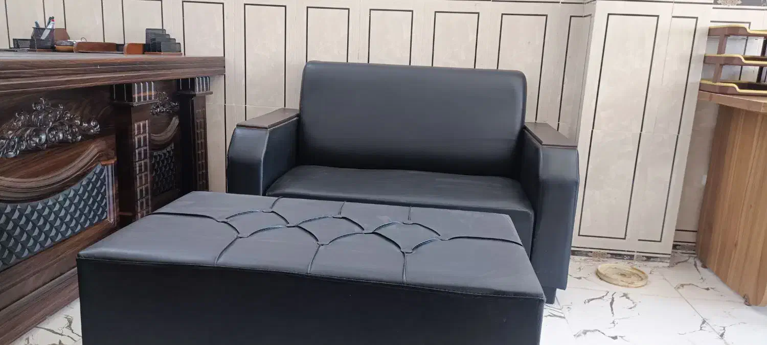 مبل چرم|مبلمان خانگی و میز عسلی|چابهار, |دیوار