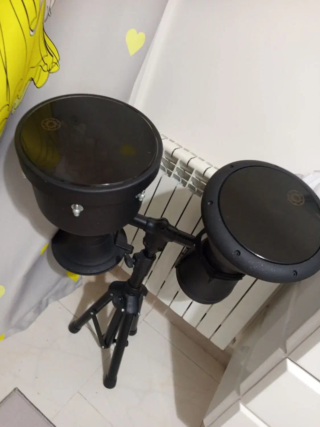 تمپو و داربوکا همراه پایه و کیف (برند پژواک|درام و پرکاشن|تهران, شکوفه|دیوار