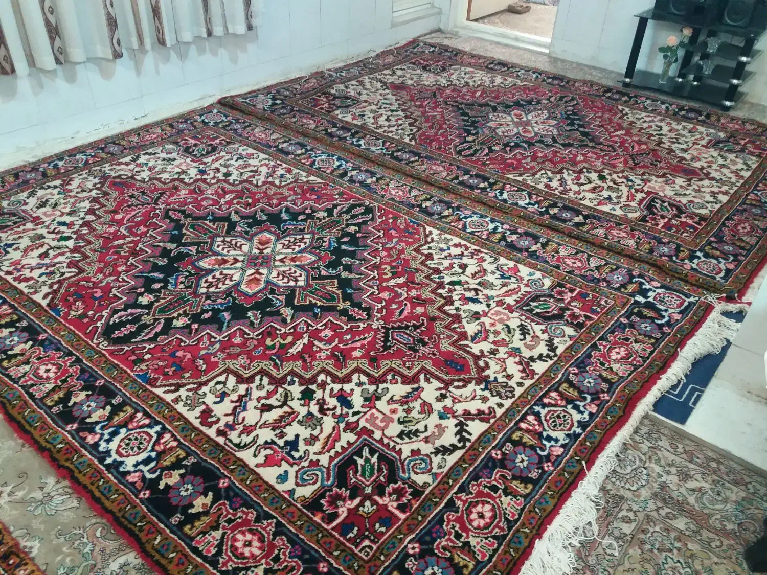 فرش دستباف زرنق مهربان|فرش|هریس, |دیوار