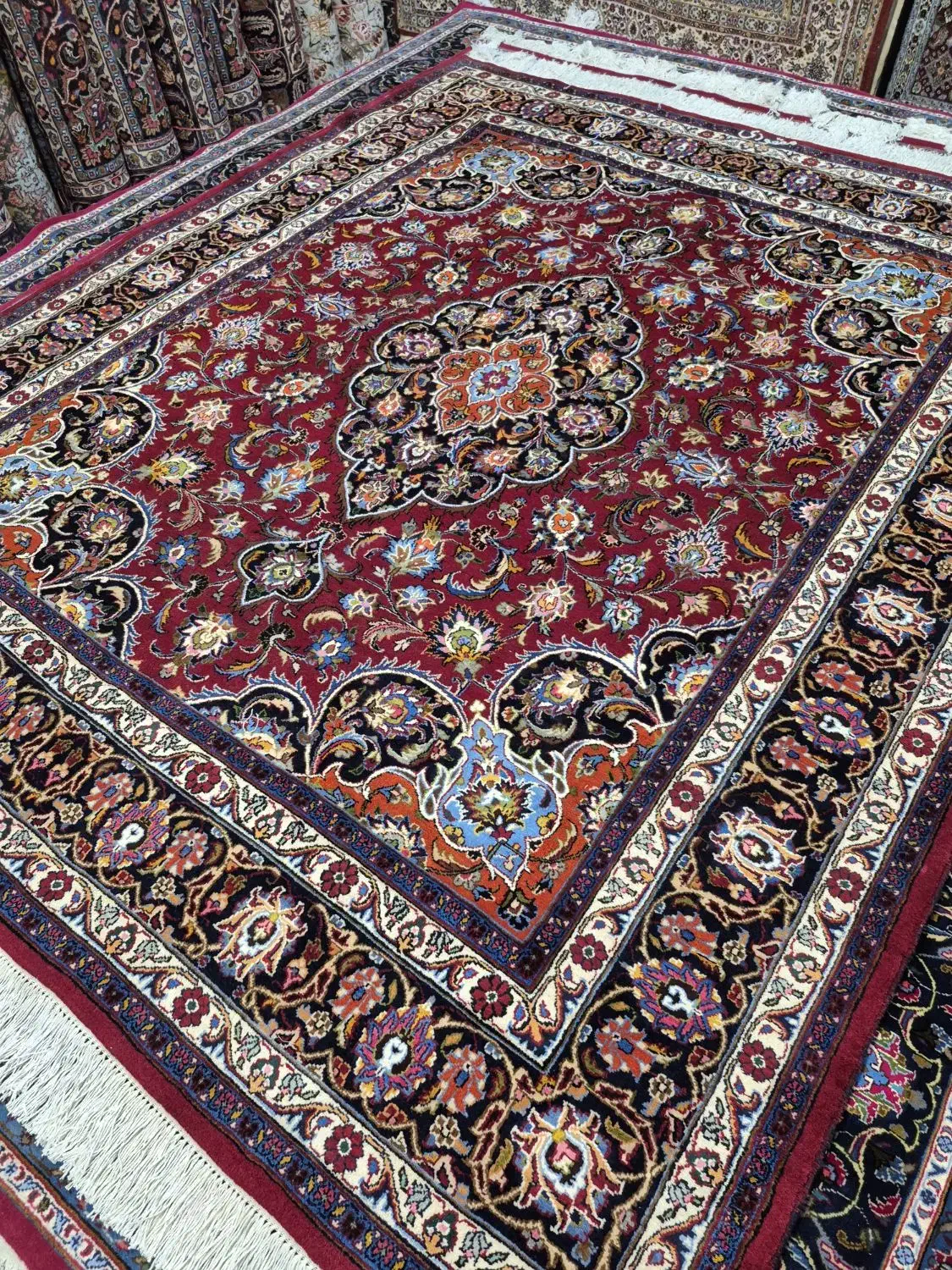 فرش دستباف ۱ جفت ۲/۵ در ۳ متری. گالری فرش ایران|فرش|مشهد, حجت|دیوار