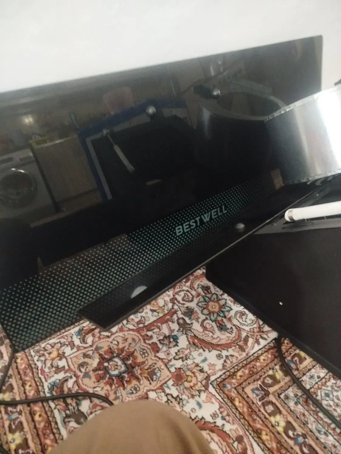 هود سالم نواسان برق خراب شد بدنش سالم سیم پیچی|هود|اردبیل, |دیوار