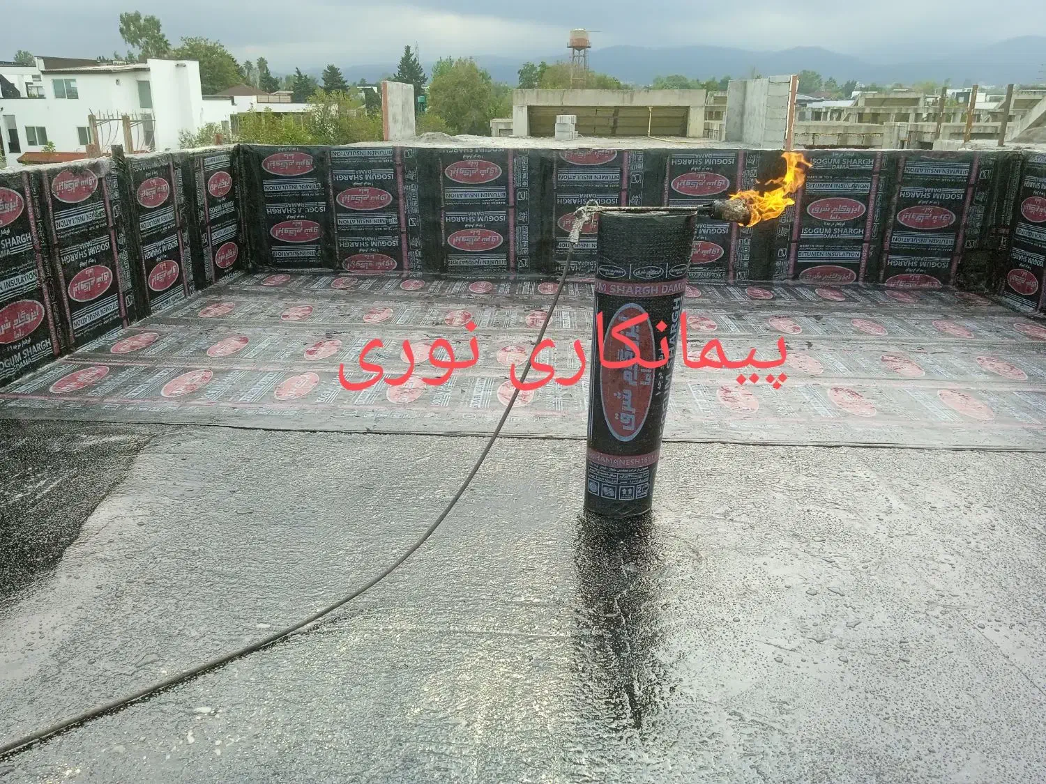 ایزوگام قیرگونی حتی یک متر در تمام نقاط|خدمات پیشه و مهارت|ایزدشهر, |دیوار