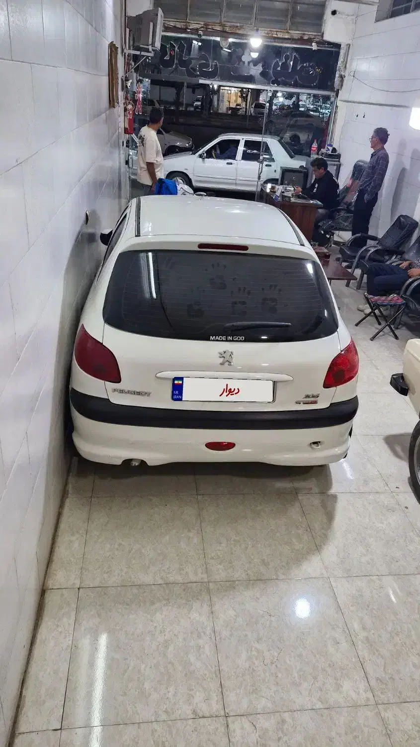 ۲۰۶ مدل ۸۸ دوبرگ سند|خودرو سواری و وانت|نیشابور, بلوار گلها|دیوار