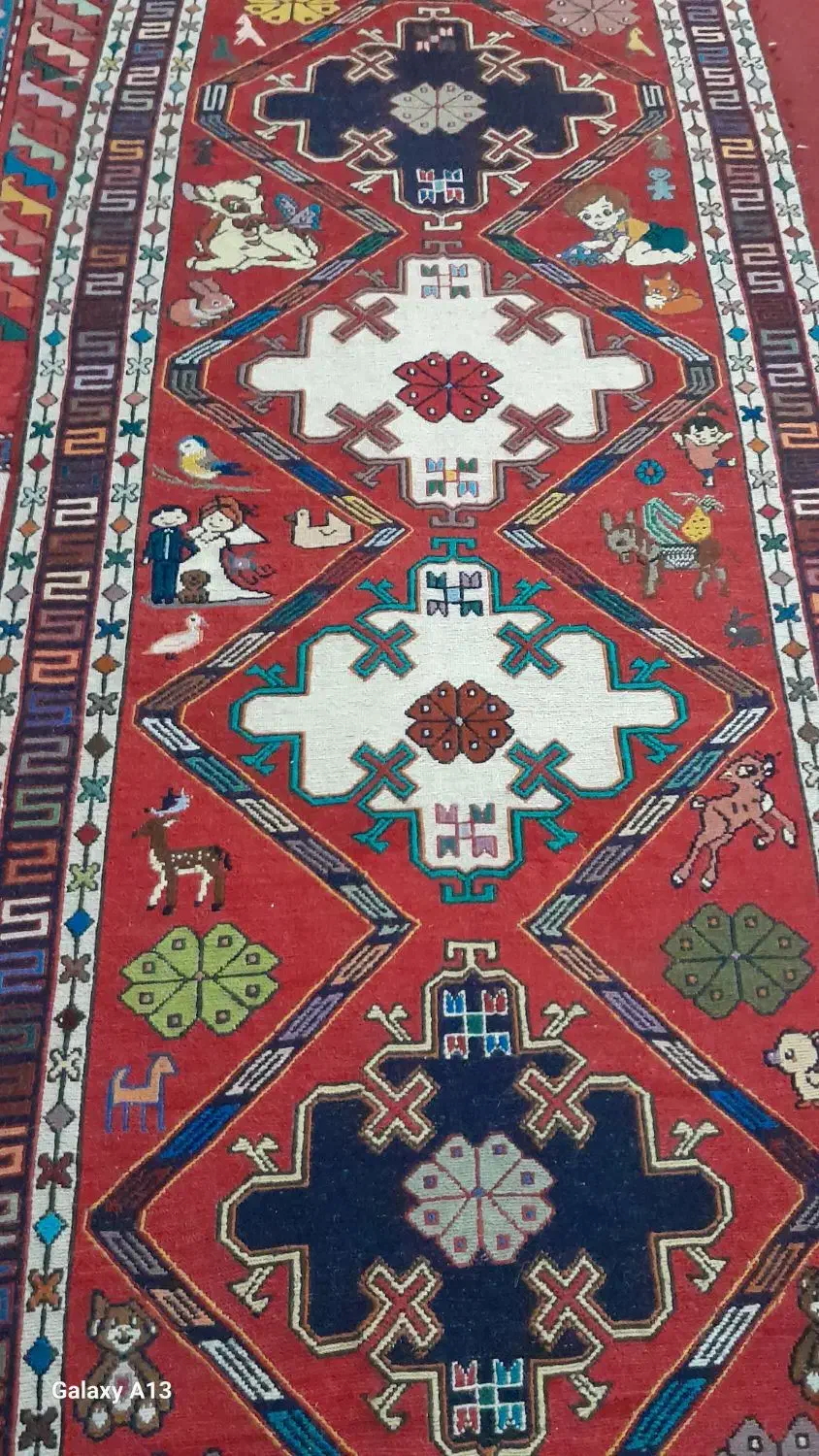 ورنی دست بافت|گلیم، جاجیم، گبه|تبریز, |دیوار