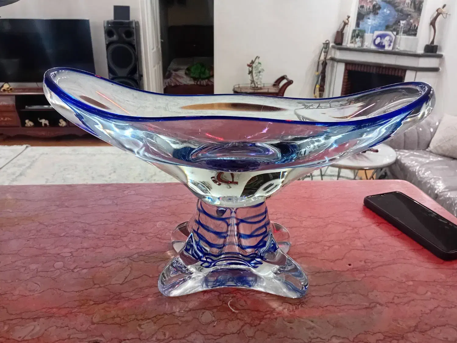 کریستال چک اصل وبدون کوچکترین ایراد|ظروف سرو و پذیرایی|وحیدیه, |دیوار