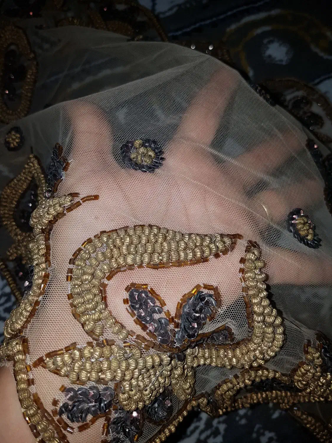 رومیزی منجوقی|پرده، رانر، رومیزی|خرمآباد, |دیوار