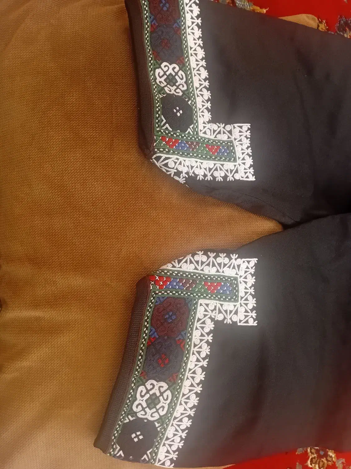 شلوار ترکمنی دست دوز|لباس|بندر ترکمن, |دیوار