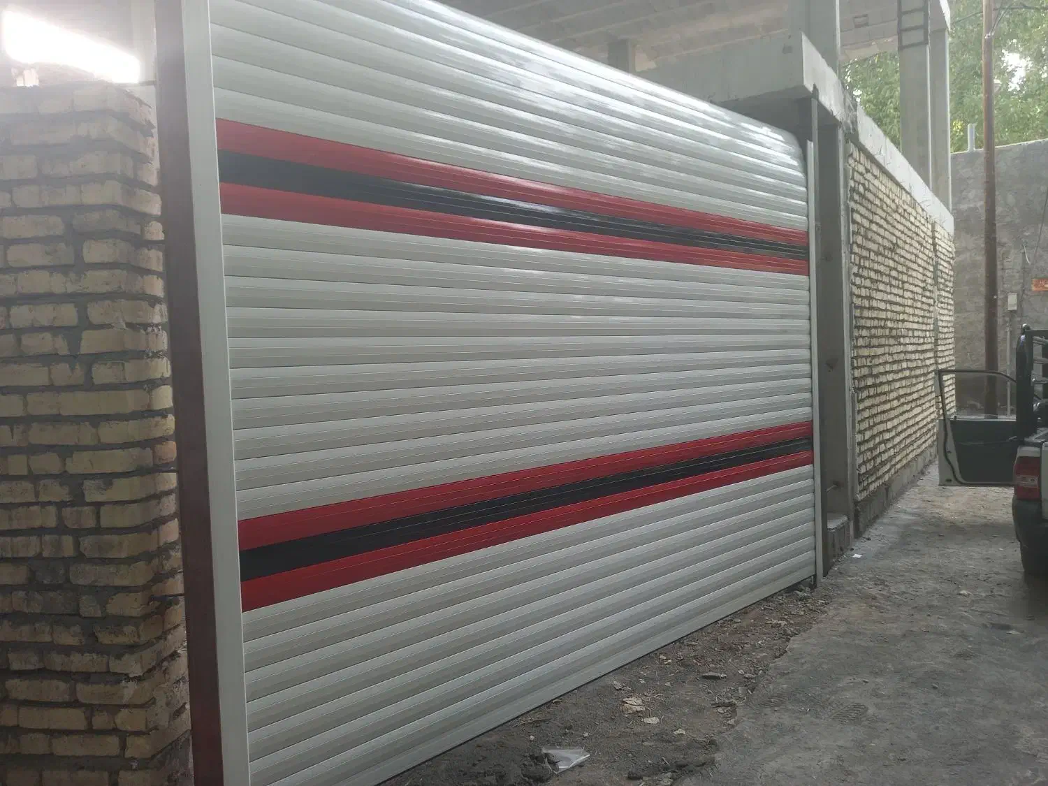 درب کرکره برقی ،نرده استیل۳۰۴|خدمات پیشه و مهارت|سامان, |دیوار