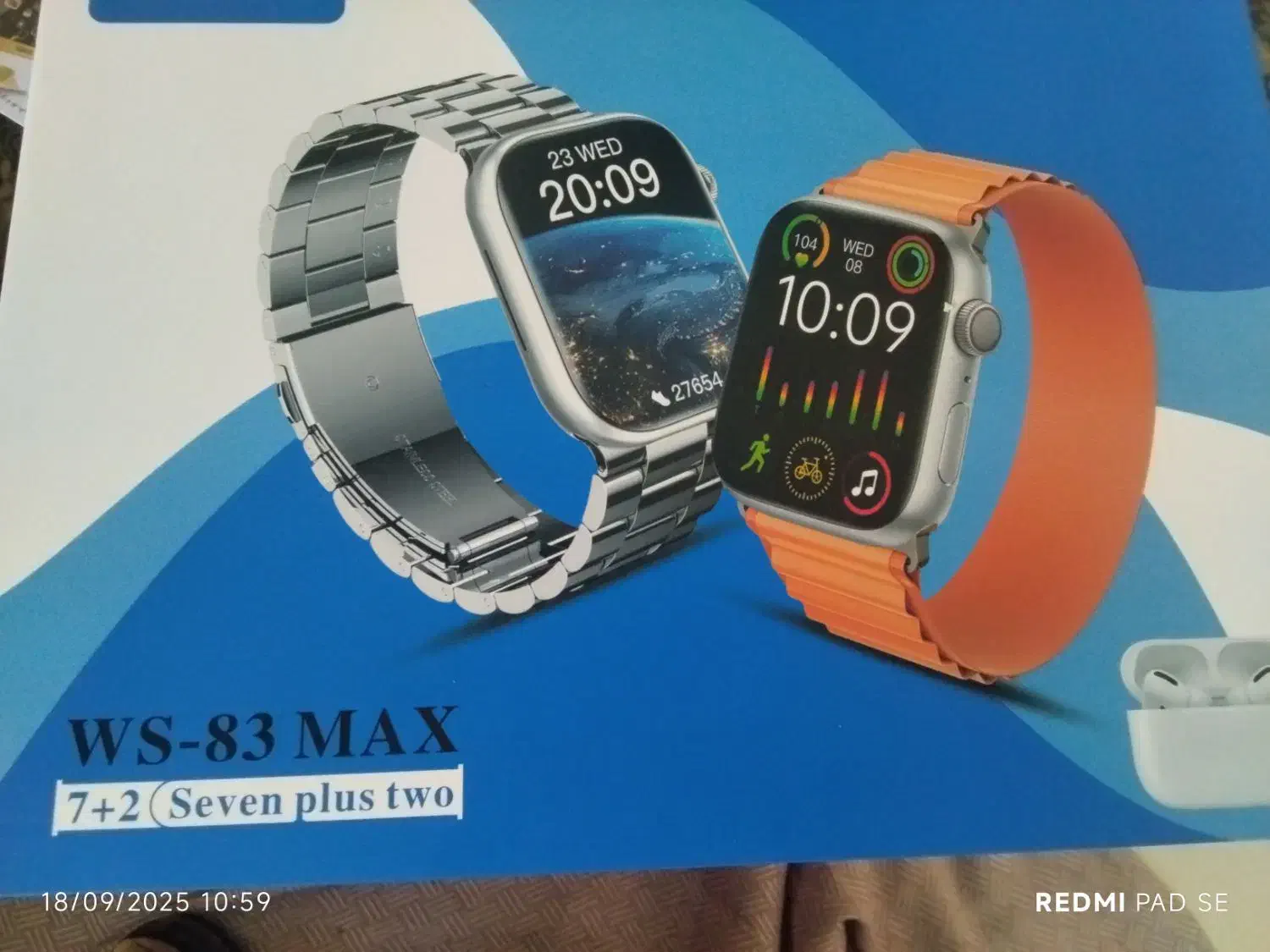 ساعت هوشمندwisme WS-83 MAX|ساعت|تهران, شهرک فرهنگیان|دیوار