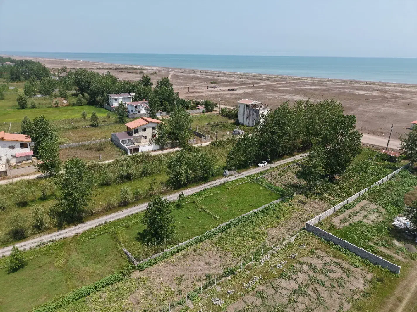 قطعه پلاک سوم ساحل باقابلیت ساخت 2قدمی دریای خزر|فروش زمین و ملک کلنگی|رشت, شهریاران|دیوار