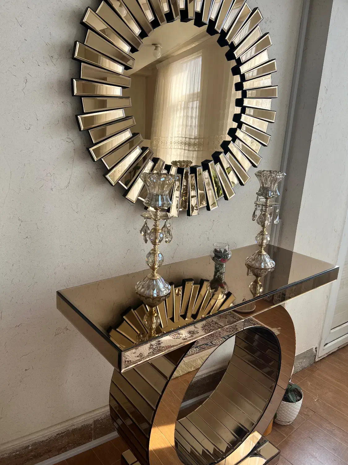 آیینه و کنسول|بوفه، ویترین، کنسول|بانه, |دیوار