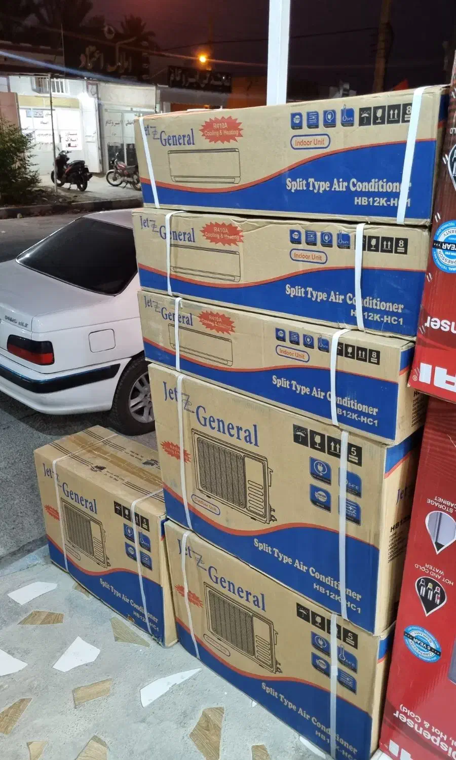 کولرگازی جت جنرال ۱۲هزار|کولر گازی و فنکوئل|نورآباد ممسنی, |دیوار