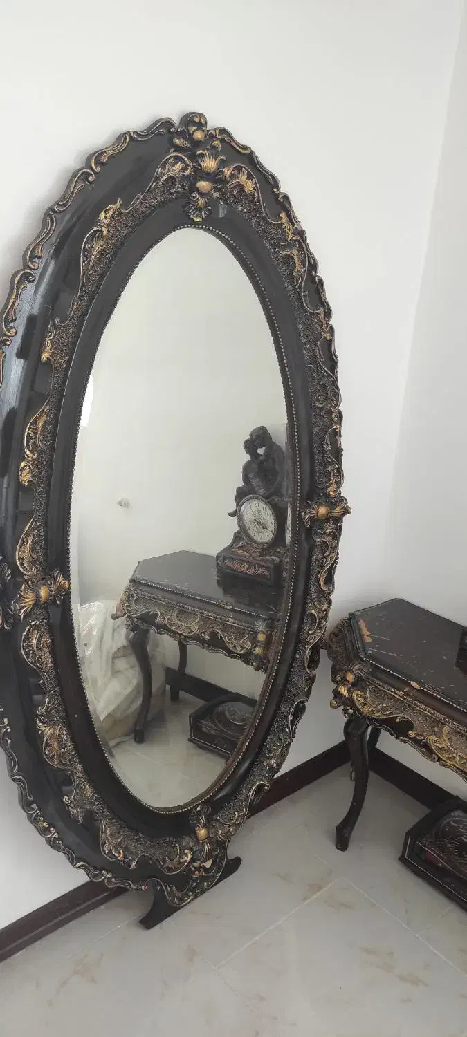 آیینه کنسول صندوق|کلکسیون اشیاء عتیقه|پردیس, فاز ۱۱|دیوار