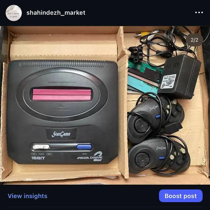 فروش کنسول بازی سِگا|کنسول، بازی ویدئویی و آنلاین|شاهین دژ, |دیوار