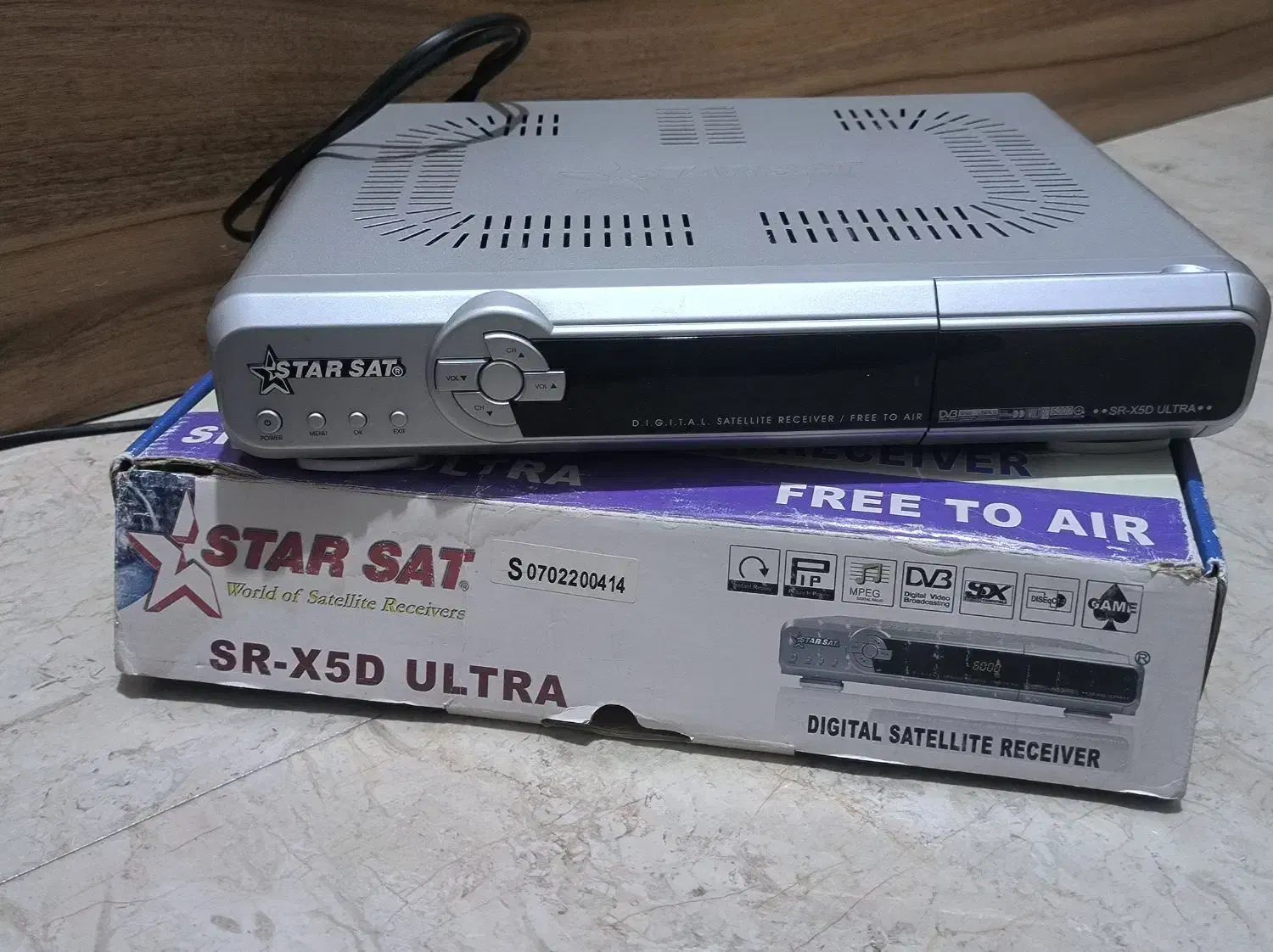 گیرنده دیجیتال Star Sat|صوتی و تصویری|پرند, فاز ۱|دیوار