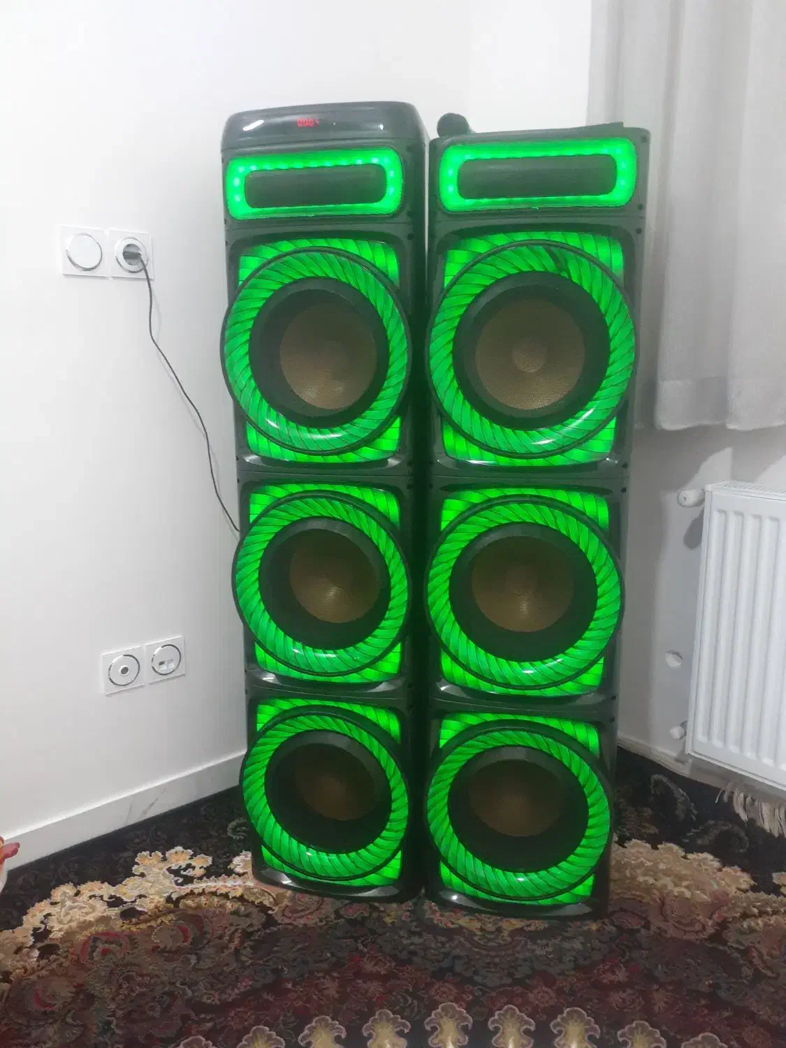 دو عدد باند سینما خانوداه بزرگ با میکروفن و کنترل|سیستم صوتی خانگی|بیرجند, |دیوار