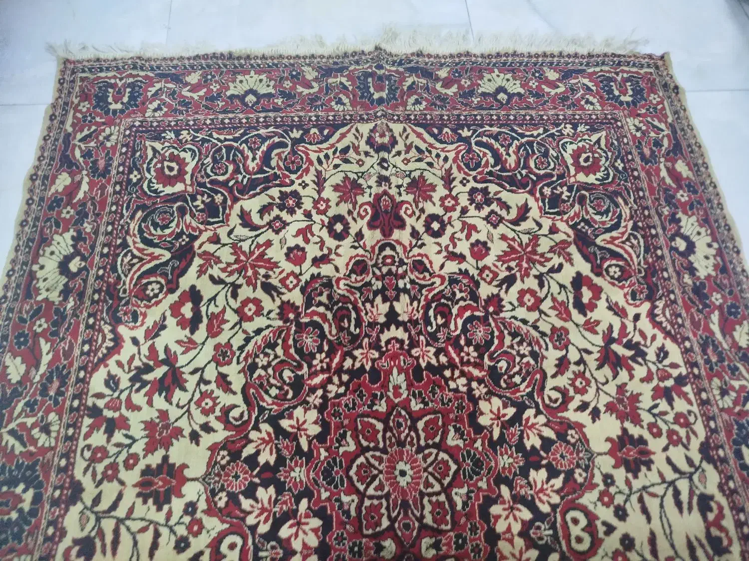 یک جفت فرش دستباف عتیقه|فرش|تهران, شمس‌آباد|دیوار